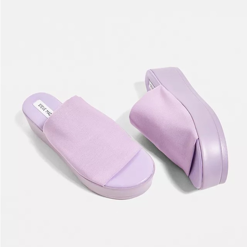 Steve Madden Lavender Slinky Sandals